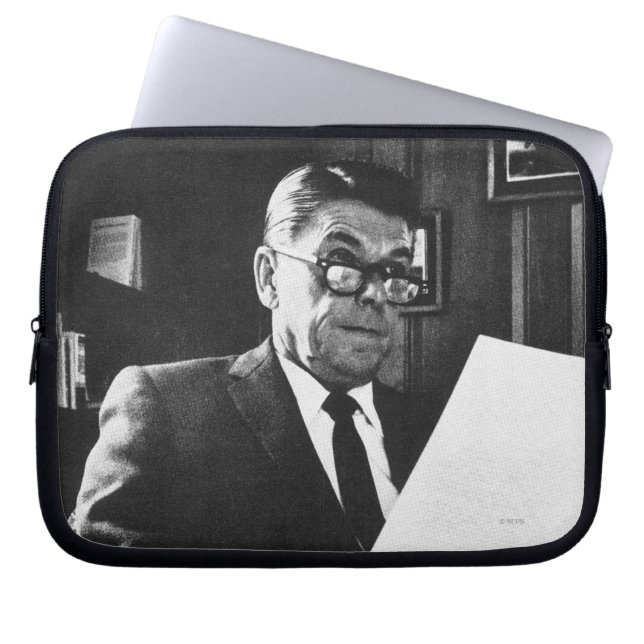 Funda Para Portátil Fotografía de Ronald Reagan (Frente)