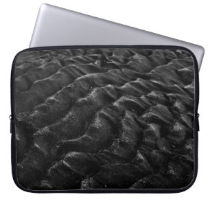 Funda Para Portátil Fotografía en escala de grises de arena