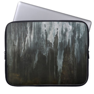 Funda Para Portátil Fotografía macro de la formación de hielo