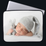 Funda Para Portátil Fotografía personalizada Persona Picture Modern<br><div class="desc">Crea tu propio mango de foto portátil favorito. Esto es un gran regalo para el Día de la Madre,  el Día del Padre,  el Día de los Abuelos,  Navidades,  cumpleaños.</div>