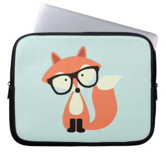 Funda Para Portátil Fox rojo del inconformista lindo