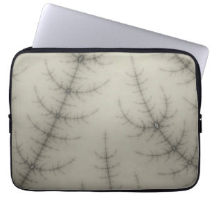 Funda Para Portátil Fractal de árboles de invierno