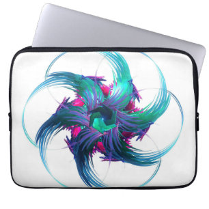 Funda Para Portátil Fractal Fantasy Swirls Laptop Bag