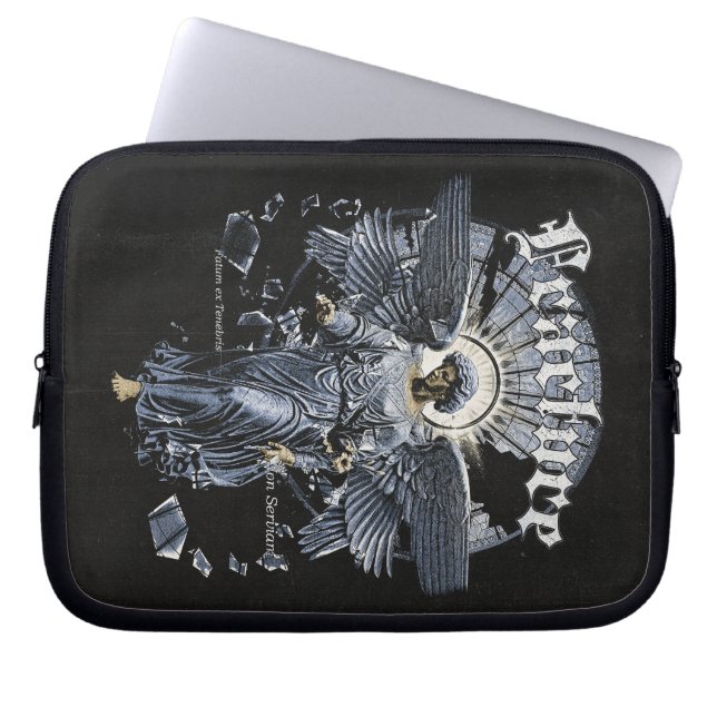 Funda Para Portátil Fracture - Gothic Streetwear Design (Frente)