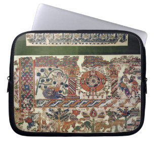Funda Para Portátil Fragmento de la materia textil que representa