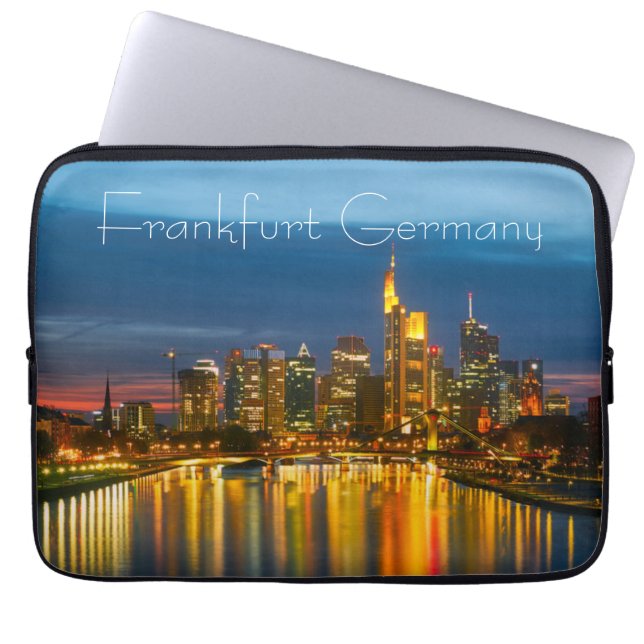 Funda Para Portátil Fráncfort Alemania (Frente)