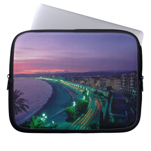 Funda Para Portátil Francia, Niza. (Frente)