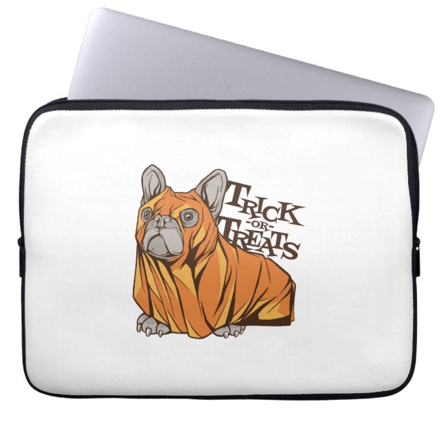 Funda Para Portátil fregonas de Halloween (Frente)