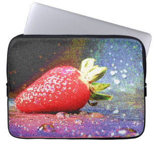 Funda Para Portátil "Fresa Brillante" Foto Cute. ¡Hazte con una en Zaz