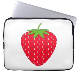 Funda Para Portátil Fresa roja