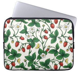Funda Para Portátil Fresas silvestres rojas/amarillas/verdes/blanco ap