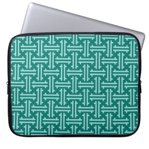 Funda Para Portátil Fret chino, turquesa y Aqua