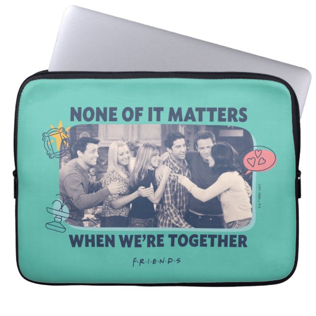 Funda Para Portátil FRIENDS™ | Abrazo grupal (Frente)