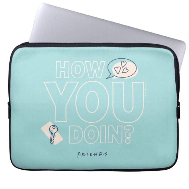 Funda Para Portátil FRIENDS™ | ¿Cómo estás? (Frente)