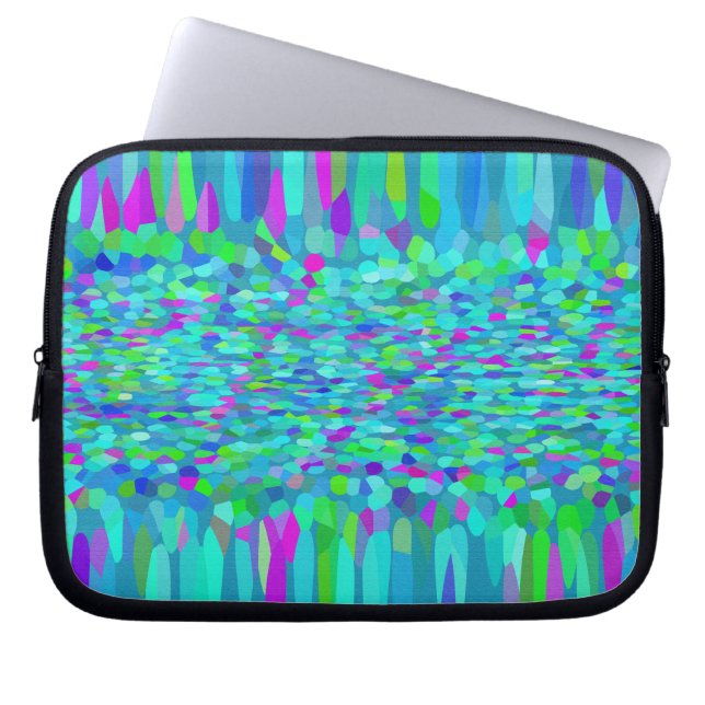 Funda Para Portátil Fringe Confetti Blues (Frente)