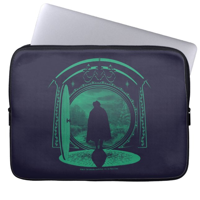 Funda Para Portátil FRODO™ Leaving THE SHIRE™ Silhouette (Frente)