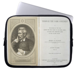 Funda Para Portátil Frontispiece a "a través del continente oscuro",