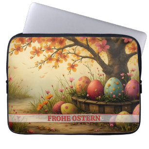 Funda Para Portátil Frühlingsblütenzauber mit Oestereoierpracht