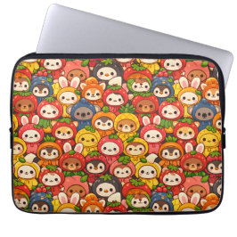 Funda Para Portátil Fruit Friends Parade | Cute Animal Chibi