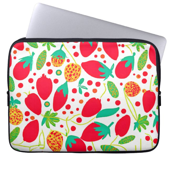 Funda Para Portátil Fruitosa Paleta Vivid Pattern (Frente)