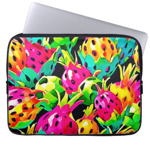Funda Para Portátil Fruta Dragón Patrón Vivo