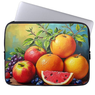 Funda Para Portátil Frutas frescas en un diseño de mezcla perfecto