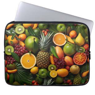 Funda Para Portátil Frutas tropicales