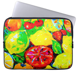 Funda Para Portátil "Frutas Veraniegas" Arte Cuidado. Comprar ahora