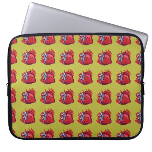 Funda Para Portátil Frutos Patrones Fresas en Electrónica dorada