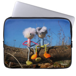 Funda Para Portátil Fubby paartje dat romantisch verliefd zitten.