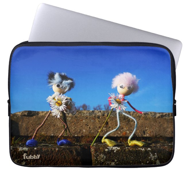 Funda Para Portátil Fubby's die elkaars Valentijn zijn. (Frente)