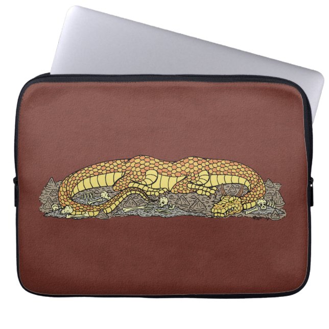 Funda Para Portátil Fuego en reposo (Frente)