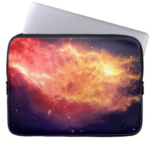 Funda Para Portátil Fuego Solar a Través del Cosmos