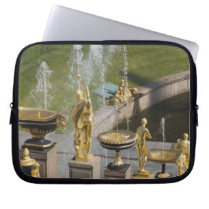 Funda Para Portátil fuentes de la Gran Cascada de San Petersburgo