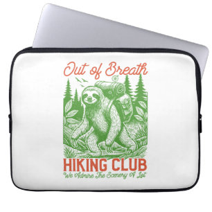 Funda Para Portátil Fuera del Breath Funny Club de Senderismo