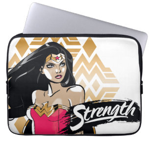 Funda Para Portátil Fuerza de la mujer maravilla