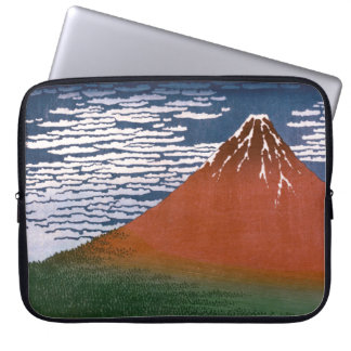 Funda Para Portátil Fuji rojo, Volcán Aka Fujiyama Katsushika Hokusai