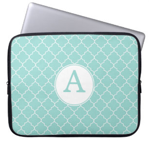 Funda Para Portátil Funda de portátil Aqua Lace Monograma