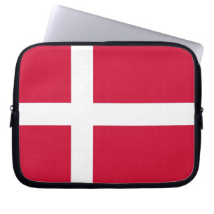 Funda Para Portátil Funda de portátil con bandera danesa