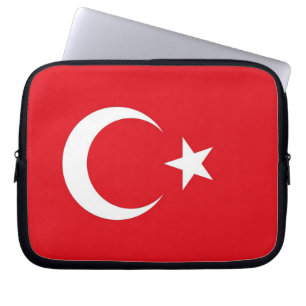 Funda Para Portátil Funda de portátil con bandera turca