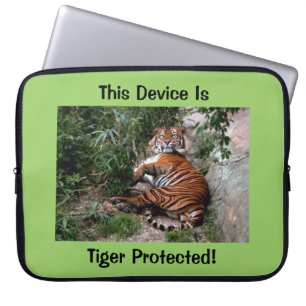 Funda Para Portátil Funda de portátil protegida contra tigres