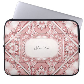 Funda Para Portátil Funda de portátil rosa floral
