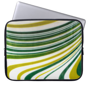 Funda Para Portátil Funda de portátil Swirl Verde