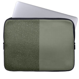 Funda Para Portátil Funda de portátil verde Moss de dos tonos - Person