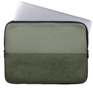 Funda Para Portátil Funda de portátil verde Moss de dos tonos - Person