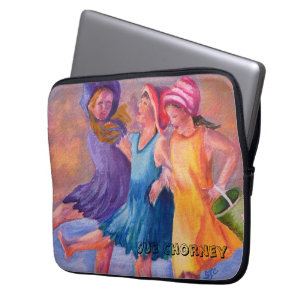 FUNDA PARA PORTÁTIL FUNDA DEL PORTÁTIL DE BEACH GIRLFRIENDS
