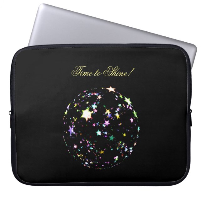 Funda Para Portátil funda del portátil 'Time to Shine' (Frente)