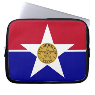 Funda Para Portátil Funda portátil Bandera de Dallas City