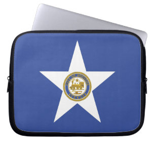 Funda Para Portátil Funda portátil Bandera de Houston City