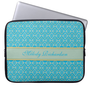 Funda Para Portátil Funda portátil de 15 pulgadas azul inspirado en la